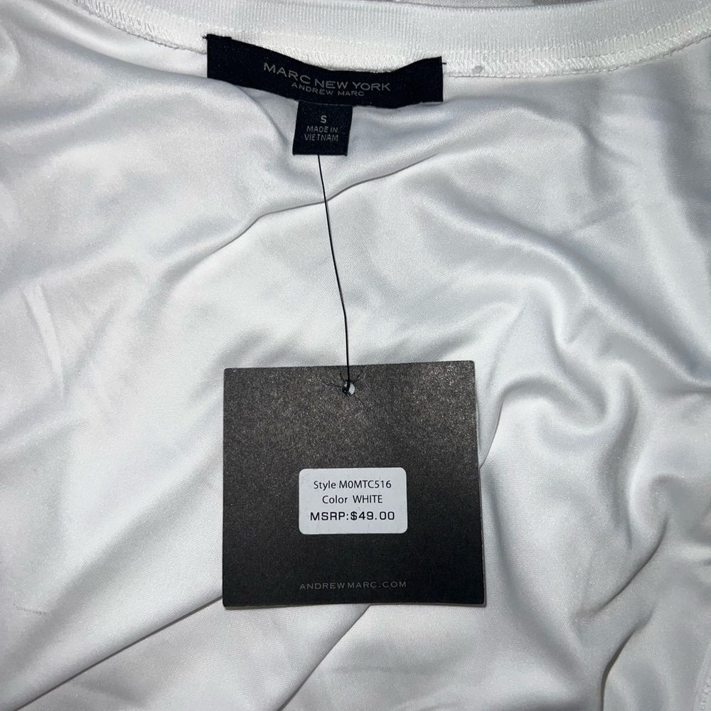Marc New York, white, style M0MTC516 initially $49 bought it